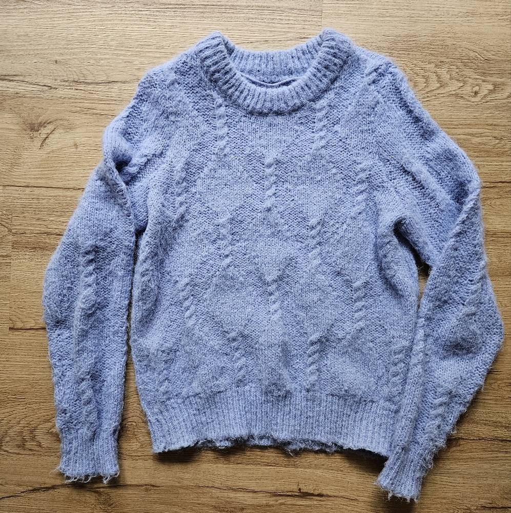 The SOFTEST lavender sweater